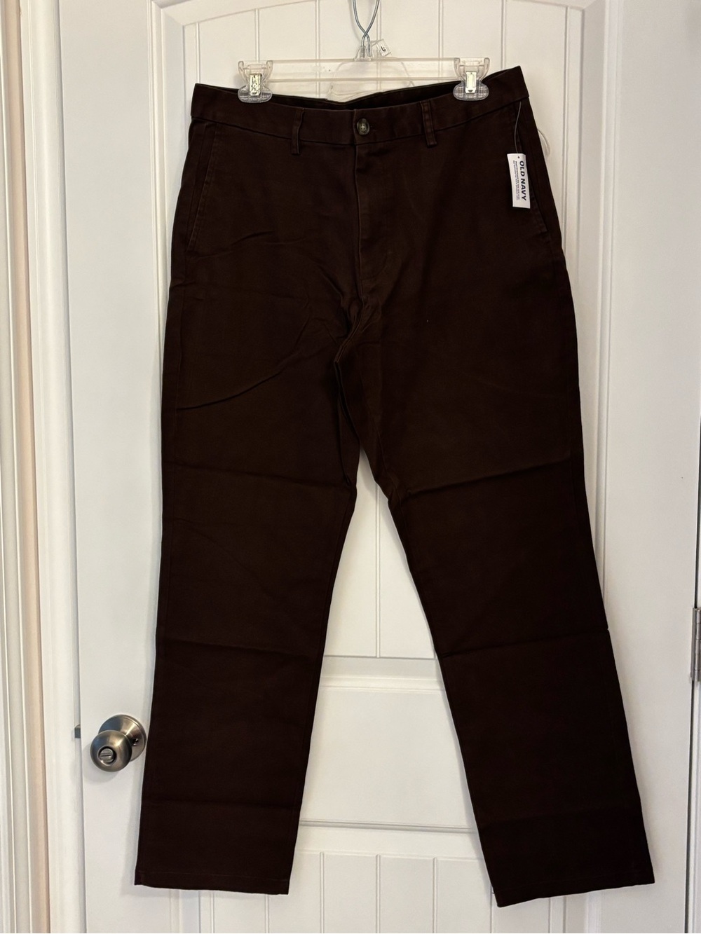 Old Navy Men's Chinos in Dark Brown 34x32 NWT